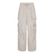 A Paper Kid Wide Trousers Beige, Herr