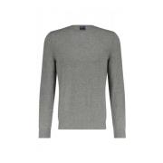 Fedeli Round-neck Knitwear Gray, Herr