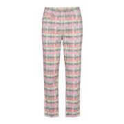 LauRie Slim-fit Trousers Multicolor, Dam