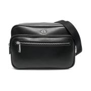 Baldinini Messenger Bags Black, Herr