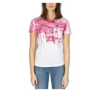 Desigual T-Shirts Pink, Dam