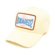 Dsquared2 Hats Yellow, Dam