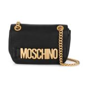Moschino Cross Body Bags Black, Dam