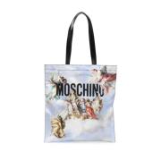 Moschino Shoulder Bags Blue, Dam