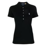 Ralph Lauren Polo Shirts Black, Dam
