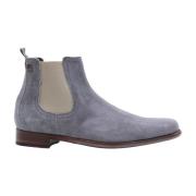 Floris van Bommel Chelsea Boots Gray, Herr