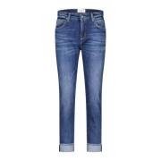 Cambio Slim-fit Jeans Blue, Dam