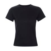 Frame T-Shirts Black, Dam