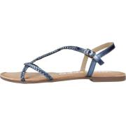 Gioseppo Stiliga Platta Sandaler för Kvinnor Blue, Dam