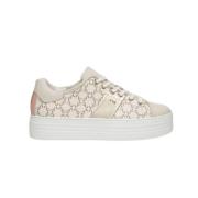 Nerogiardini Stiliga Dam Sneakers Beige, Dam