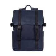 Piquadro Backpacks Blue, Unisex