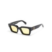 Off White Oeri126 1018 Sunglasses Black, Unisex