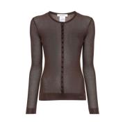 Lemaire Cardigans Brown, Dam
