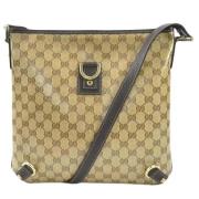 Gucci Vintage Pre-owned Canvas gucci-vskor Brown, Dam