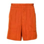 Dries Van Noten Casual Shorts Orange, Herr