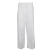 Fabiana Filippi Wide Trousers White, Dam