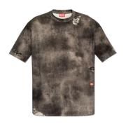 Diesel T-Wash-N2 T-shirt Gray, Herr