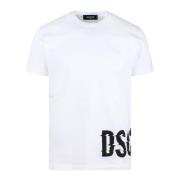 Dsquared2 T-Shirts White, Herr