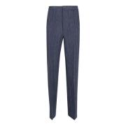 Polo Ralph Lauren Straight Trousers Blue, Dam