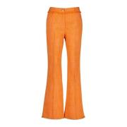 Etro Wide Trousers Orange, Dam