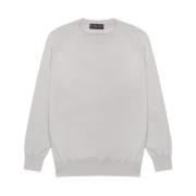 Brooks Brothers Makò Bomulls Sweatshirt Gray, Herr