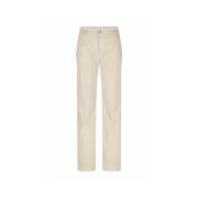 Mason's Straight Trousers Beige, Dam