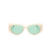 Casablanca Sunglasses Beige, Herr