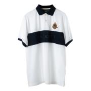 Hackett Heritage Panel Polo Shirt White, Herr