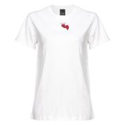 Pinko Vita T-shirts och Polos D White, Dam