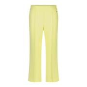 Marc Cain Wide Trousers Yellow, Dam
