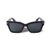 Off White Oeri110 1007 Sunglasses Black, Unisex