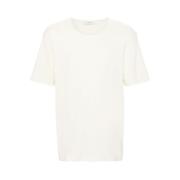 Lemaire T-Shirts Beige, Herr