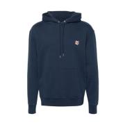 Maison Kitsuné Hoodies Blue, Herr