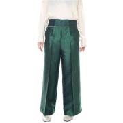 Alessia Santi Trousers Green, Dam