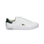 Lacoste Klassiska Avslappnade Sneakers Powercourt 2.0 White, Herr
