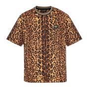 Dolce & Gabbana T-shirt med djurmotiv Brown, Herr