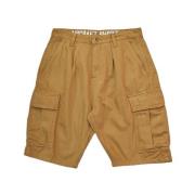Alpha Industries Casual Shorts Brown, Herr