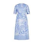 Cinque Midi Dresses Blue, Dam