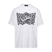 Dsquared2 T-Shirts White, Herr