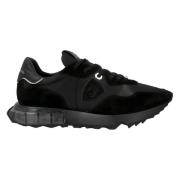 Philippe Model Svarta La Rue Låga Top Sneakers Black, Herr