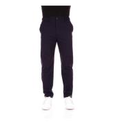 Suns Slim-fit Trousers Blue, Herr