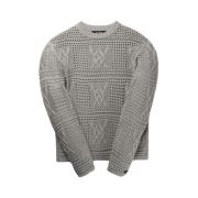Daily Paper Round-neck Knitwear Gray, Herr