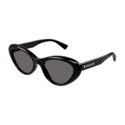 Gucci 1170S Svarta Solglasögon Black, Unisex