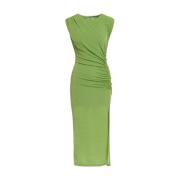 Essentiel Antwerp Midi Dresses Green, Dam