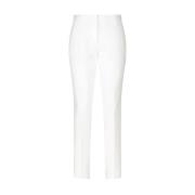 Hugo Boss Slim-fit Trousers White, Dam