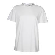 Golden Goose Vit Vintage Bomull T-Shirt White, Dam