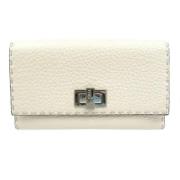 Fendi Vintage Pre-owned Laeder plnbcker Beige, Dam