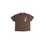 Off White T-Shirts Brown, Herr