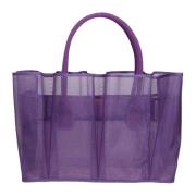 La Milanesa Tote Bags Purple, Dam