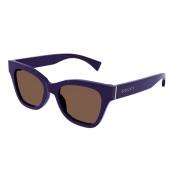 Gucci Snygga solglasögon Purple, Dam